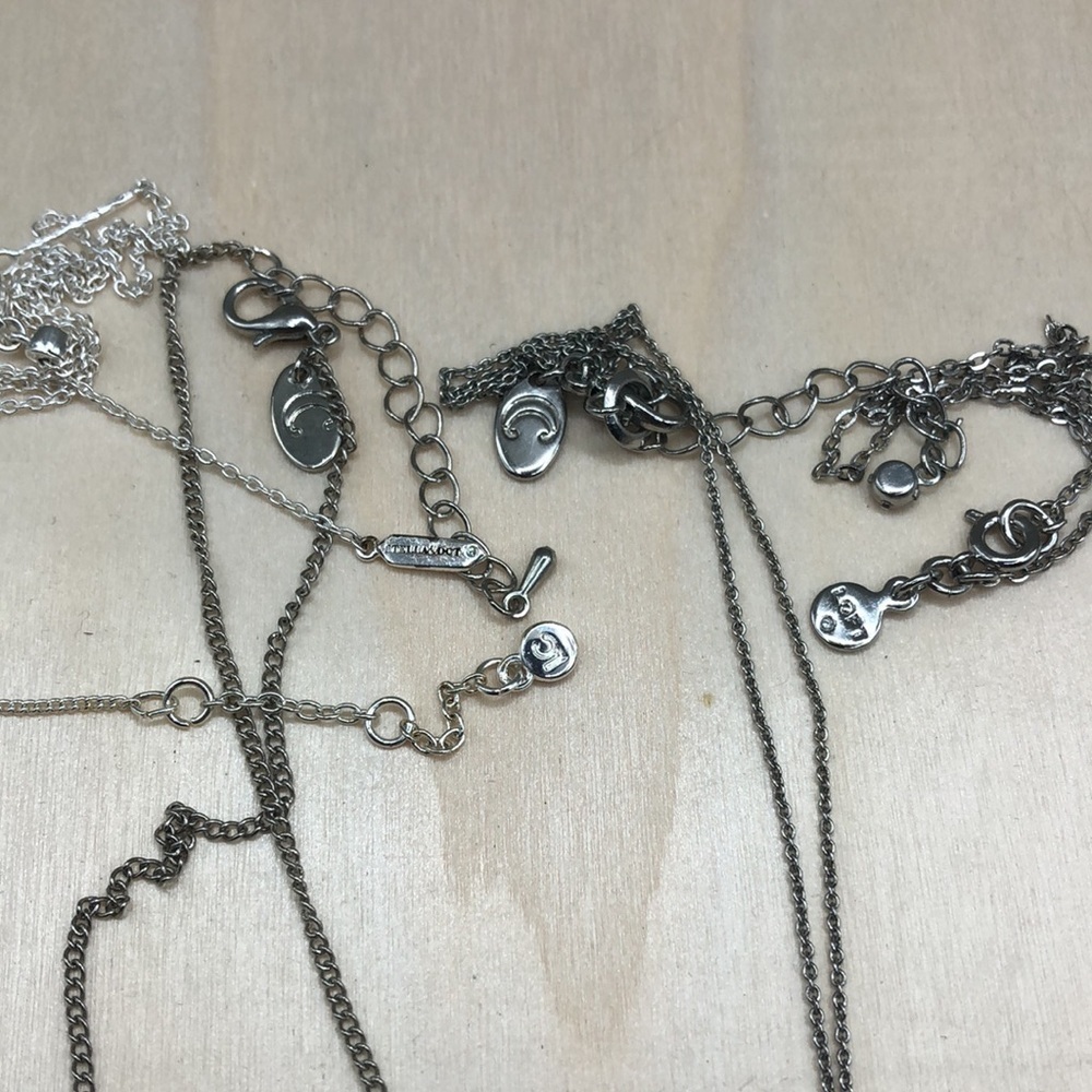 Brand name 4 layering chain necklaces bundle LOFT Stella & Dot Charming Charlie - Picture 5 of 5